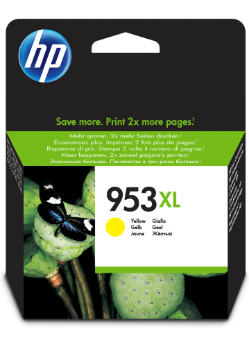 HP Tintenpatrone 953XL yellow F6U18AE OfficeJet Pro 8710 1600 S.