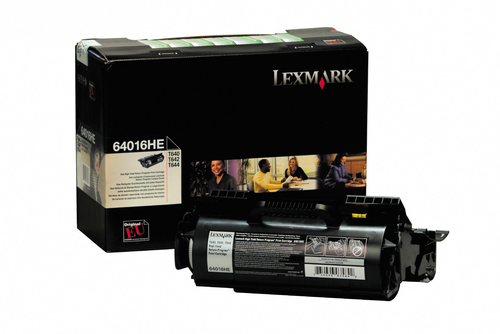LEXMARK Toner-Modul prebate schwarz 64016HE T640/642/644 21000 Seiten