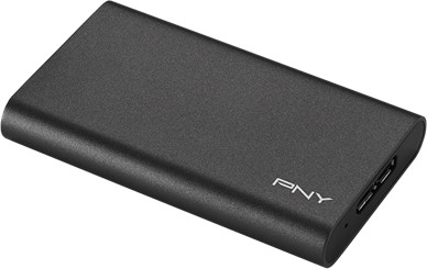 PNY Elite USB 3.1 Gen1 960GB PSD1CS1050-960-FFS Portable SSD dark-grey