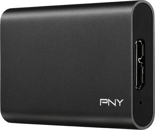 PNY Pro Elite USB 3.1 Gen 2 250GB PSD0CS2060-250-RB Type-C Portable SSD dark-grey