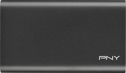 PNY Pro Elite USB 3.1 Gen 2 500GB PSD0CS2060-500-RB Type-C Portable SSD dark-grey