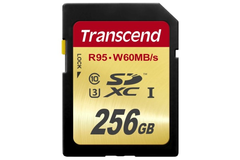 TRANSCEND SDXC Card 256GB Ultimate TS256GSDU3 (UHS-I, U3)...