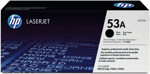 HP Toner-Modul 53A schwarz Q7553A LaserJet P2015 3000 Seiten