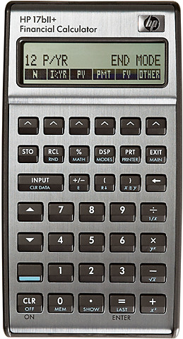 HP Finanzrechner D/I HP-17BII+ UU
