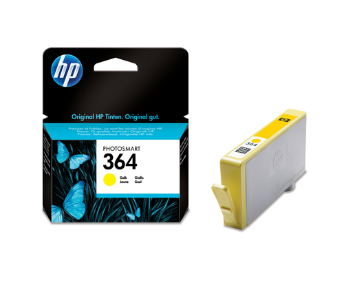 HP Tintenpatrone 364 yellow CB320EE PhotoSmart D5460 300 Seiten