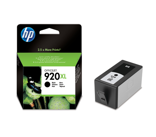 HP Tintenpatrone 920XL schwarz CD975AE OfficeJet 6500 1200 Seiten