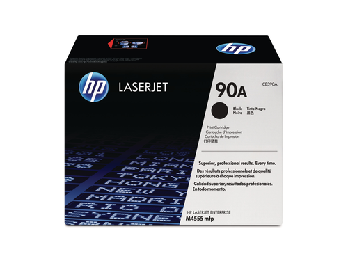 HP Toner-Modul 90A schwarz CE390A LaserJet M4555 10000 Seiten