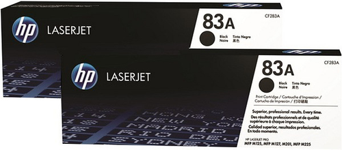 HP Toner-Modul 83AD schwarz CF283AD LaserJet Pro M125 2 Stck