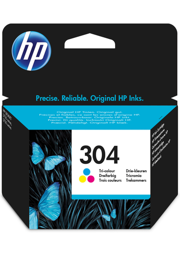 HP Tintenpatrone 304 color N9K05AE DeskJet 3720/30 100 Seiten