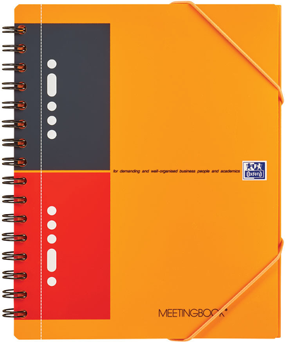 OXFORD Meetingbook A5+ 1712 liniert 6mm, 80g 80 Blatt