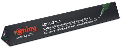 ROTRING Feinminenstift 600 0.7mm 2114269 dunkelgrn metallic