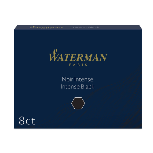 WATERMAN Tintenpatronen Standard S0110850 schwarz 8 Stck