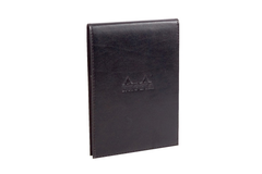 RHODIA Blockhülle 115x158mm 118139 kariert schwarz