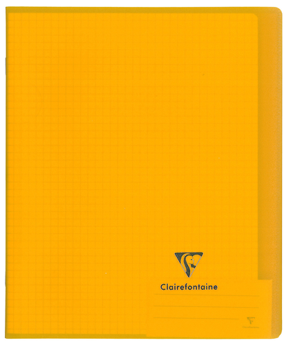 CLAIREFONTAINE Kover Book 17x22cm 951806C 4mm, kariert 48 Blatt
