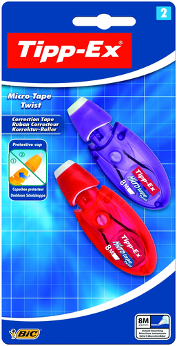 TIPP-EX Microtape Twist 8mx5mm 8794311 Blister 2 Stck