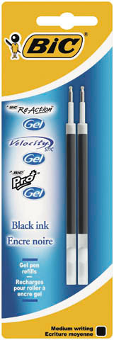 BIC Gel Roller 0,7mm 862228 schwarz 2 Stck