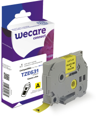WECARE Band, laminiert schwarz/gelb Tze-631WE ersetzt...