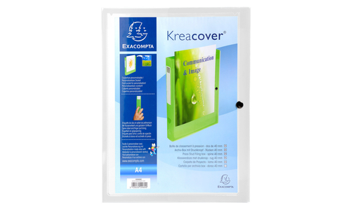 EXACOMPTA Archivbox Kreacover 24x32cm 59988E weiss
