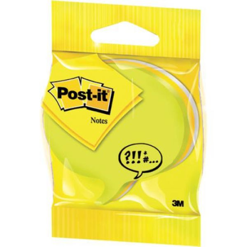 POST-IT Haftnotiz-Wrfel Sprechblase 2007SP 3-farbig, 225 Blatt