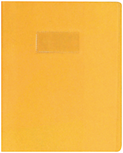 CLAIREFONTAINE Heftumschlge 17x22cm 73004 gelb
