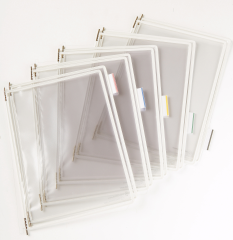 T-DISPLAY Drehtaschen Tarifold A4 6114002 weiss 5 Tabs...
