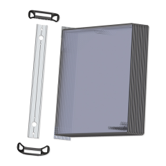 T-DISPLAY Wandelement Tarifold PRO A4 6920303 schwarz, PP...