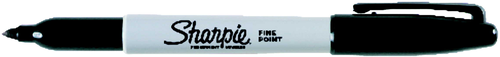 SHARPIE Permanent Marker Fine 1mm S0810930 schwarz
