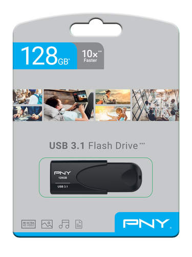 PNY Attach 4 3.1 128GB USB 3.1 FD128ATT431KK-EF