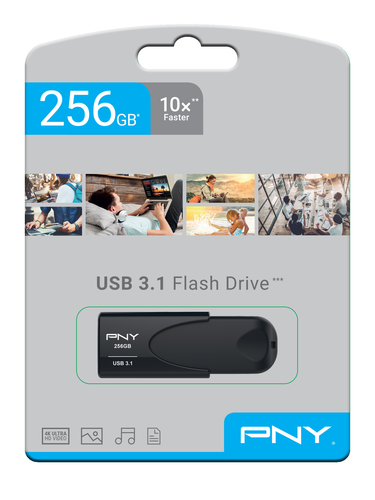PNY Attach 4 3.1 256GB USB 3.1 FD256ATT431KK-EF