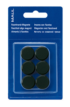 MAUL Magnete 20mm 6176290 schwarz 6 Stck