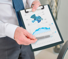 MAUL Schreibplatte Kunststoff A5 2340390 mit...