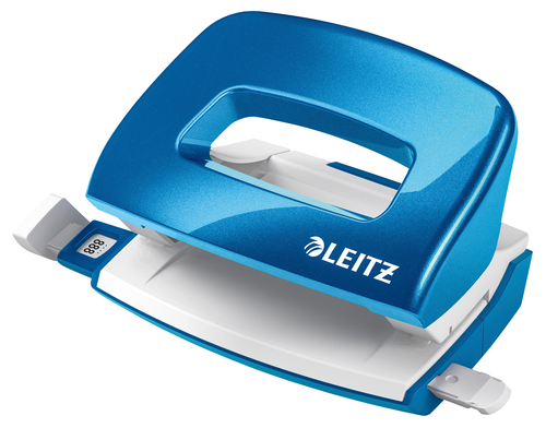 LEITZ Locher NewNeXXt 5060 WOW 50601036 blau, 10 Blatt mini