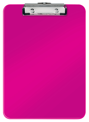 LEITZ Klemmbrett WOW PS A4 39710023 pink 80 Blatt