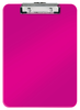 LEITZ Klemmbrett WOW PS A4 39710023 pink 80 Blatt