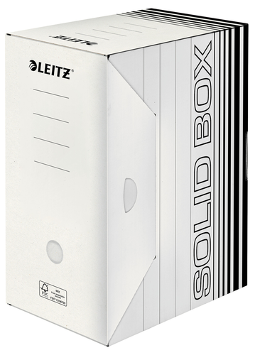 LEITZ Archiv-Box Solid A4 6129-00-01 weiss