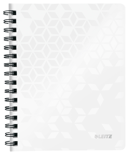 LEITZ Collegeblock WOW PP A5 4641-00-01 weiss kariert