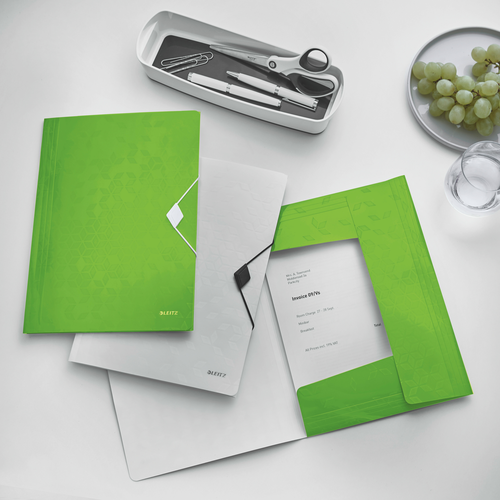 LEITZ Sammelmappe WOW A4 45990054 grn fr 150 Blatt