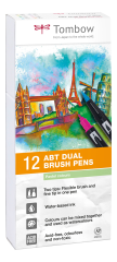 TOMBOW ABT Dual Brush Pen ABT-12P-2 12er Set...