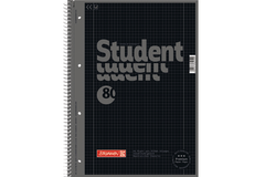 BRUNNEN Collegeblock A4 1067928190 kariert, 90g, onyx 80...
