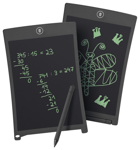 WEDO LCD Schreib- und Maltafel 66908501 8.5 Zoll schwarz