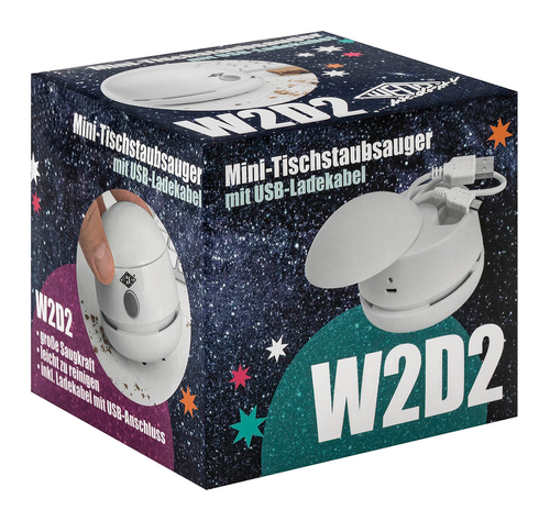 WEDO Mini-Tischstaubsauger W2D2 20520200 weiss