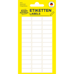 AVERY ZWECKFORM Haushaltetiketten 20×8mm 3073Z...