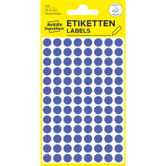 AVERY ZWECKFORM Markierungspunkte 8mm 3591 Blau,...
