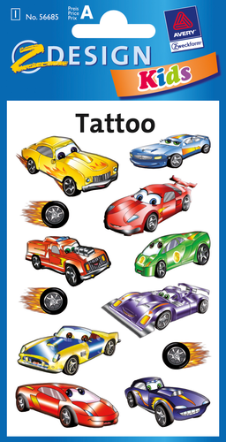 Z-DESIGN Sticker Tattoo 56685 Autos