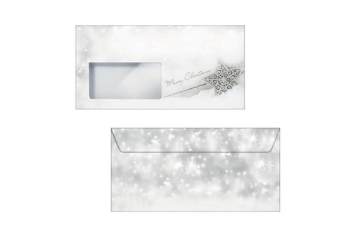 SIGEL Weihnachts-Umschlag 11x22cm DU136 90g 50 Stck