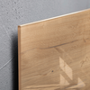 SIGEL Glas-Magnetboard GL258 Natural-Wood 910x460x15mm
