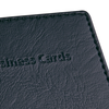 SIGEL Visitenkartenmappe 75x110mm VZ170 schwarz bis 40 Karten
