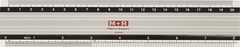 M+R Metall-Lineal 20cm 718200000 skaliert Alu