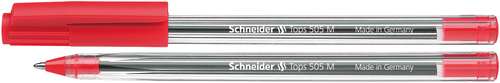 SCHNEIDER Kugelschreiber TOPS M 150802 rot