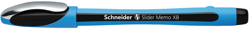 SCHNEIDER Kugelschr. Slider Memo 0.7mm 150201 schwarz